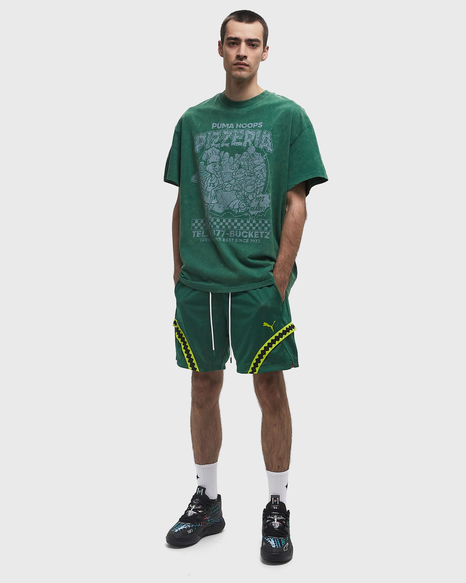 Hoops x TMNT Short
