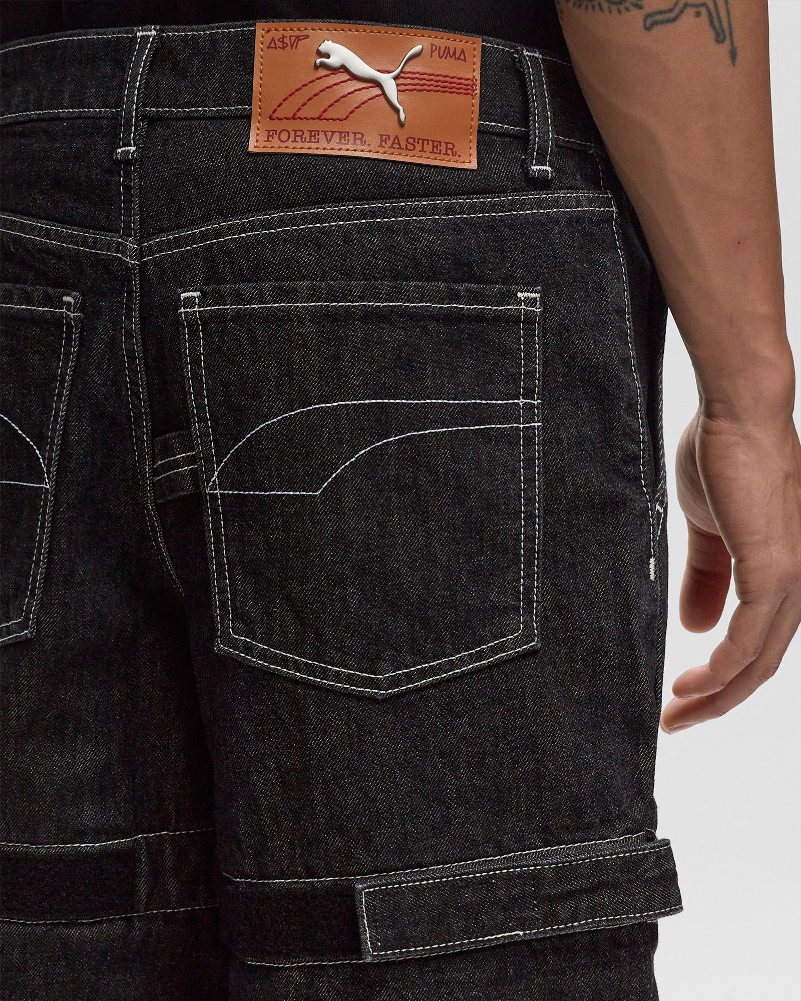 X A$AP Knee Pad Pants