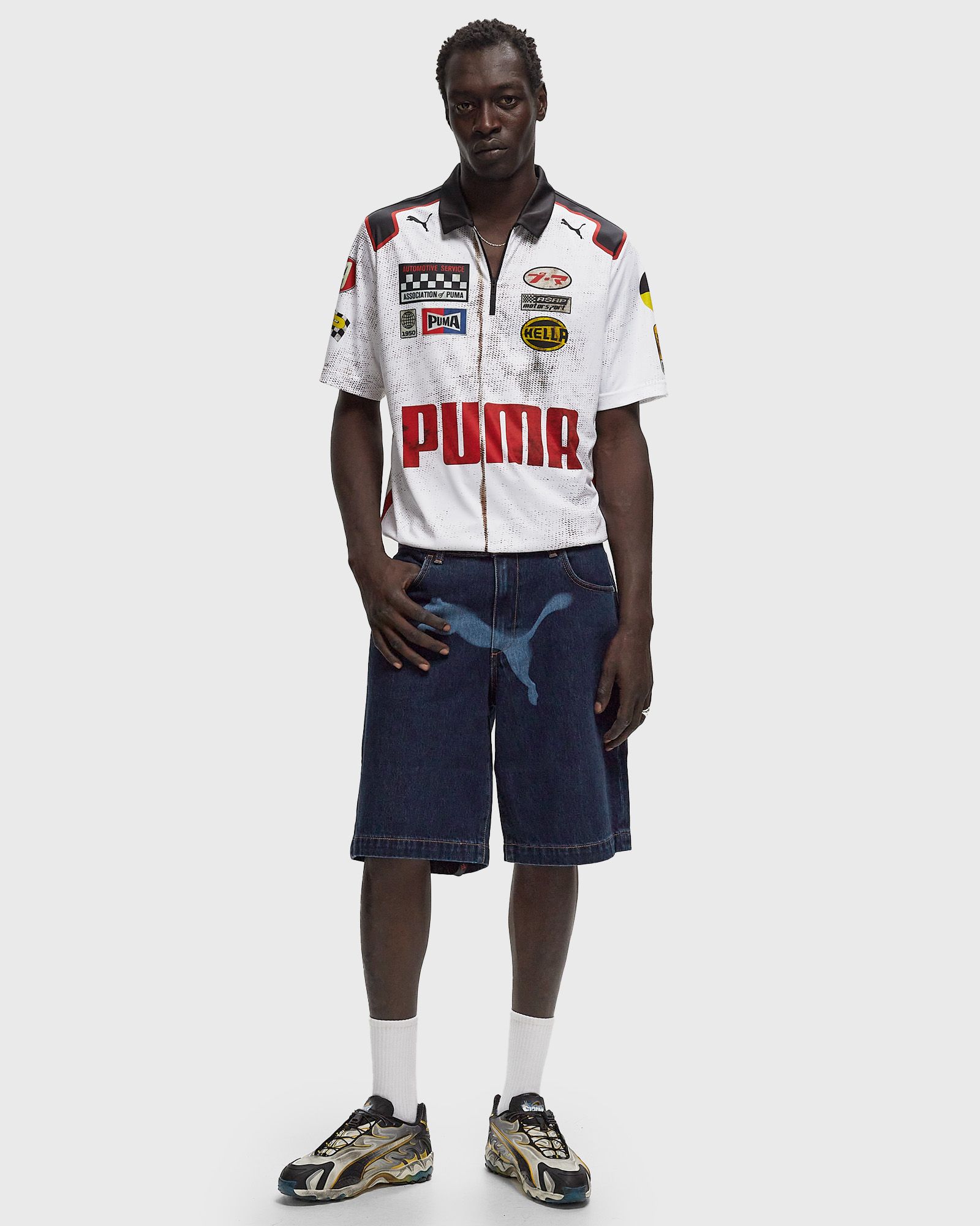 X ASAP ROCKY Team Zip Polo