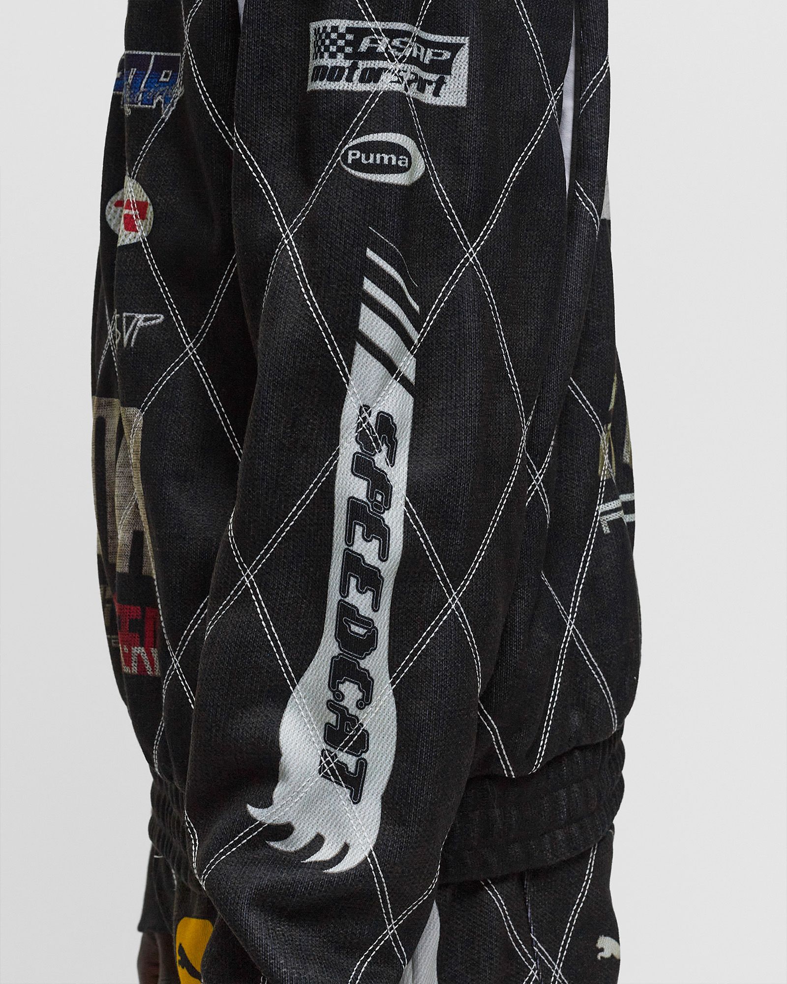 X ASAP ROCKY Distressed Sweat Shirt