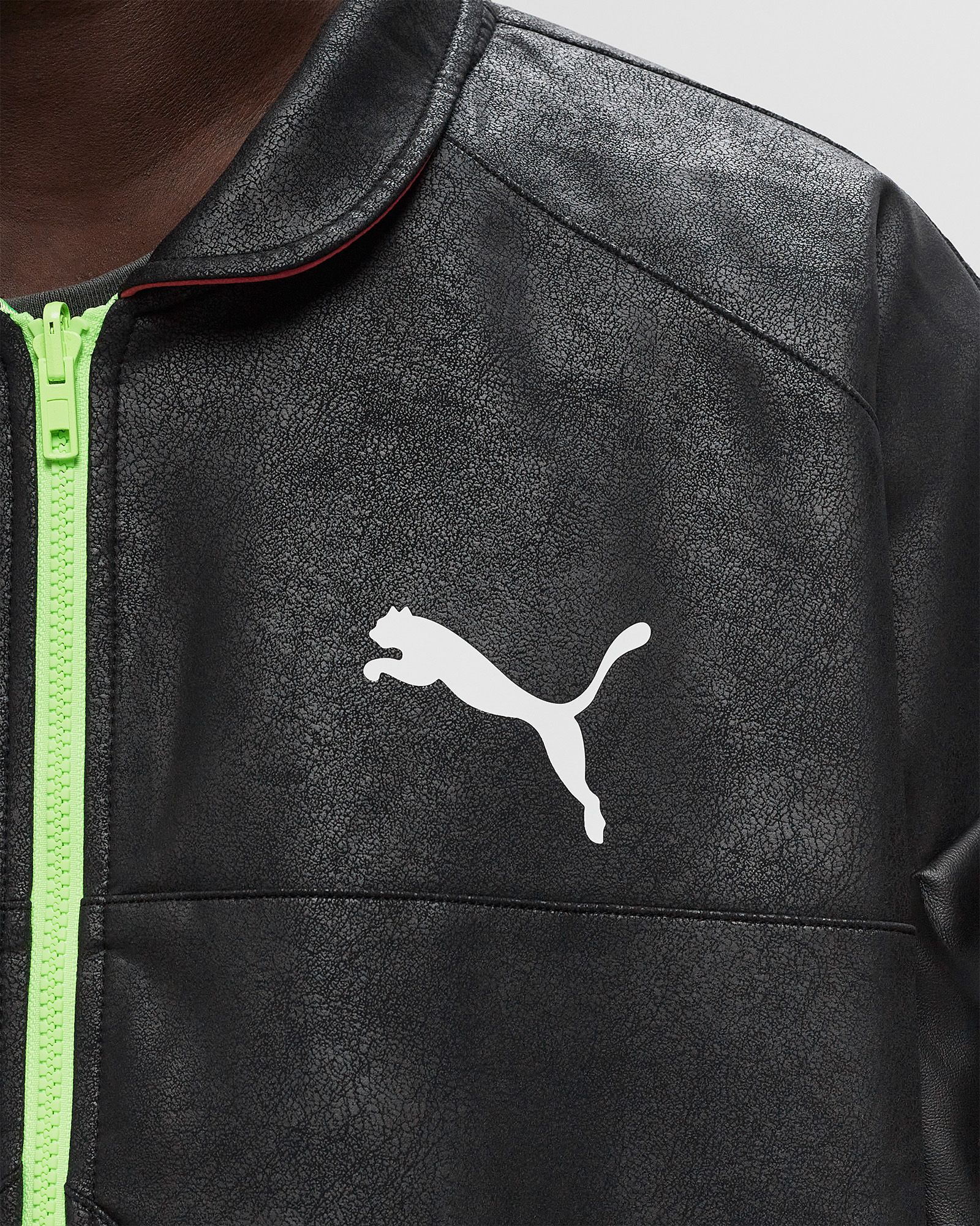 X ASAP ROCKY PLEATHER JACKET