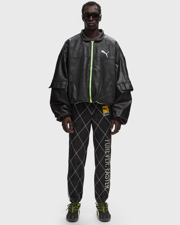 Puma X ASAP ROCKY PLEATHER JACKET Black | BSTN Store