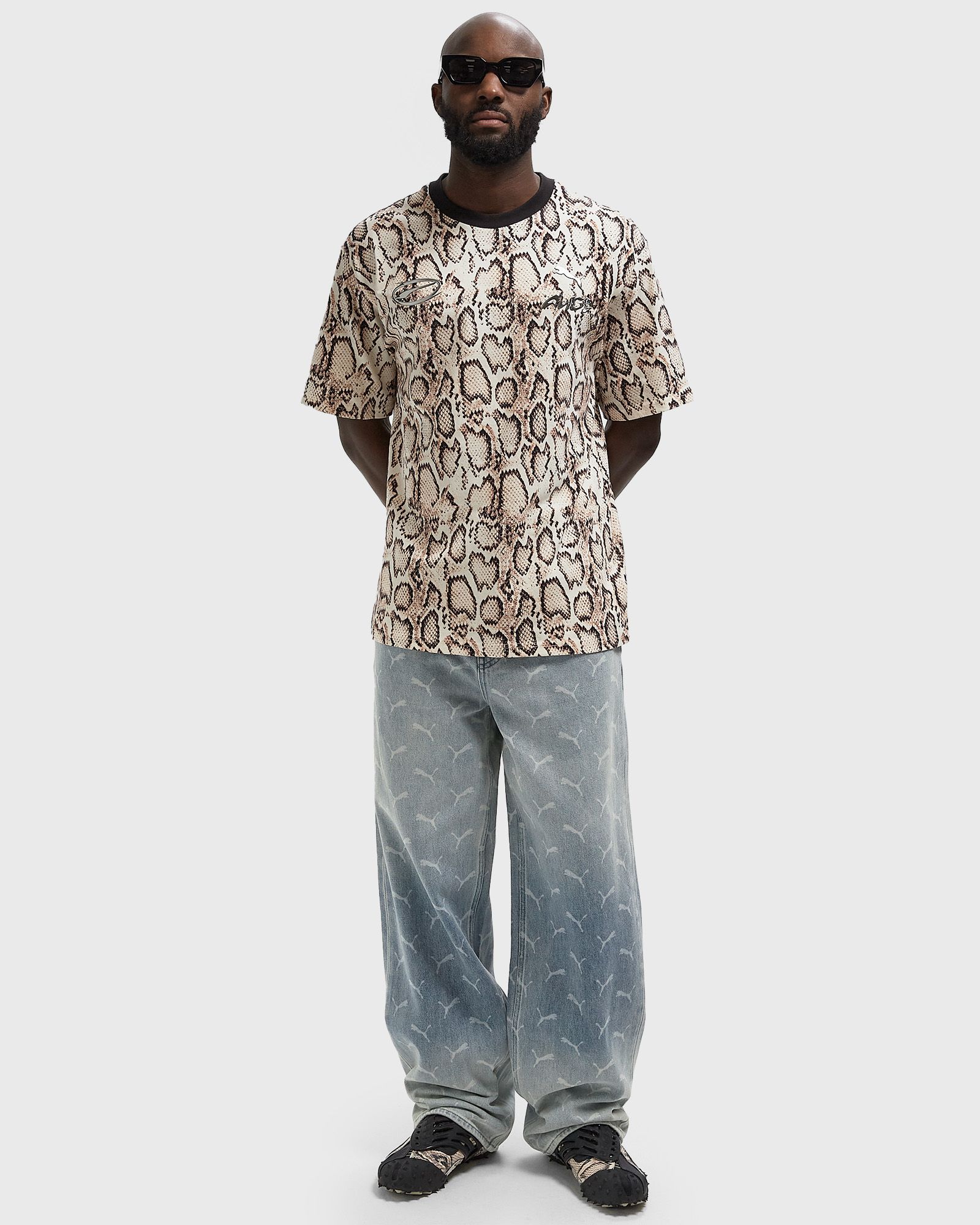 X A$AP ROCKY Laser Monogram Denim