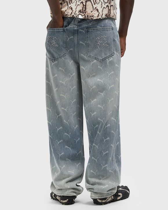 X A$AP ROCKY Laser Monogram Denim