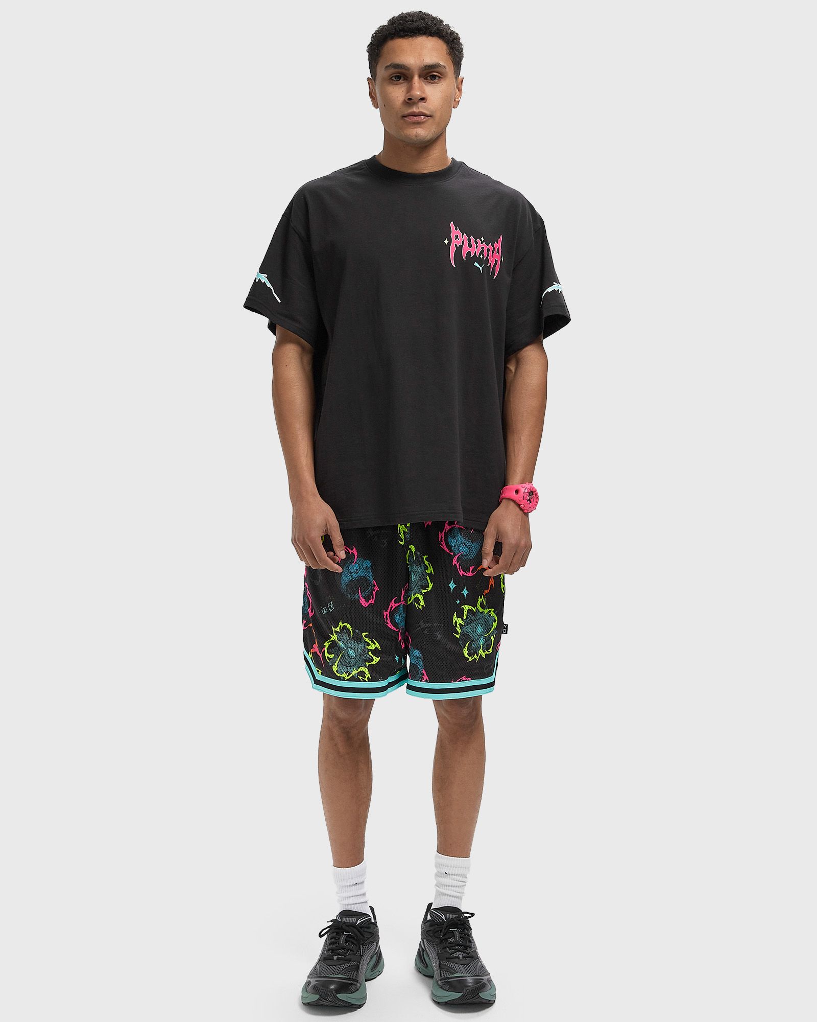 Hoops x Rick and Morty AOP 5.5` Short