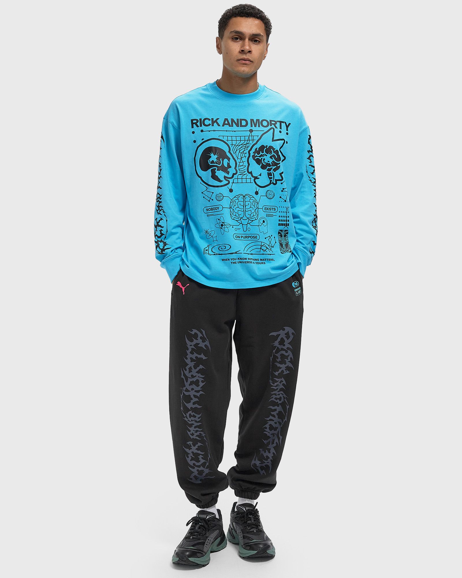 Hoops x Rick and Morty LS Tee