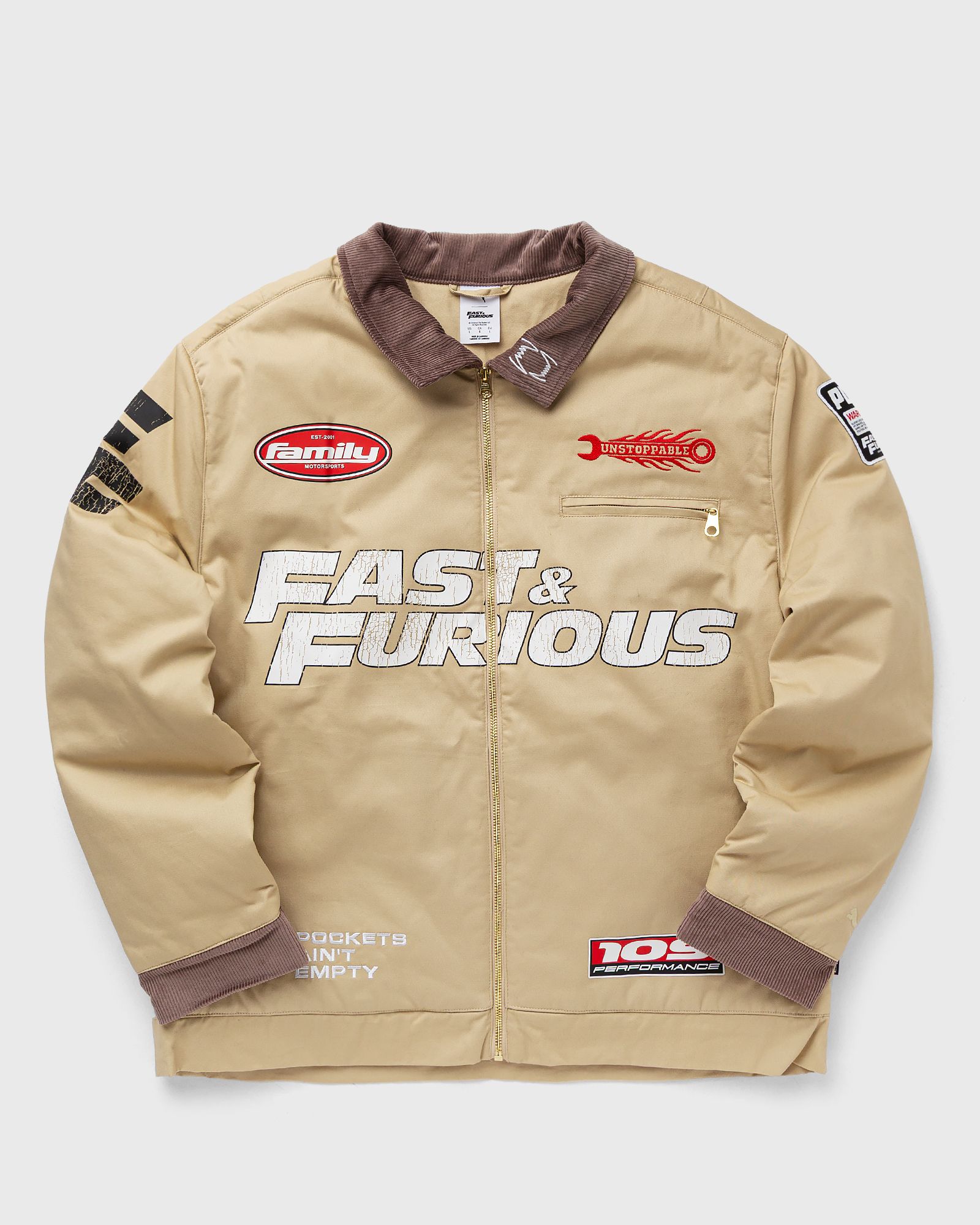 Puma Puma X FAST & FURIOUS Workwear Jacket in beige