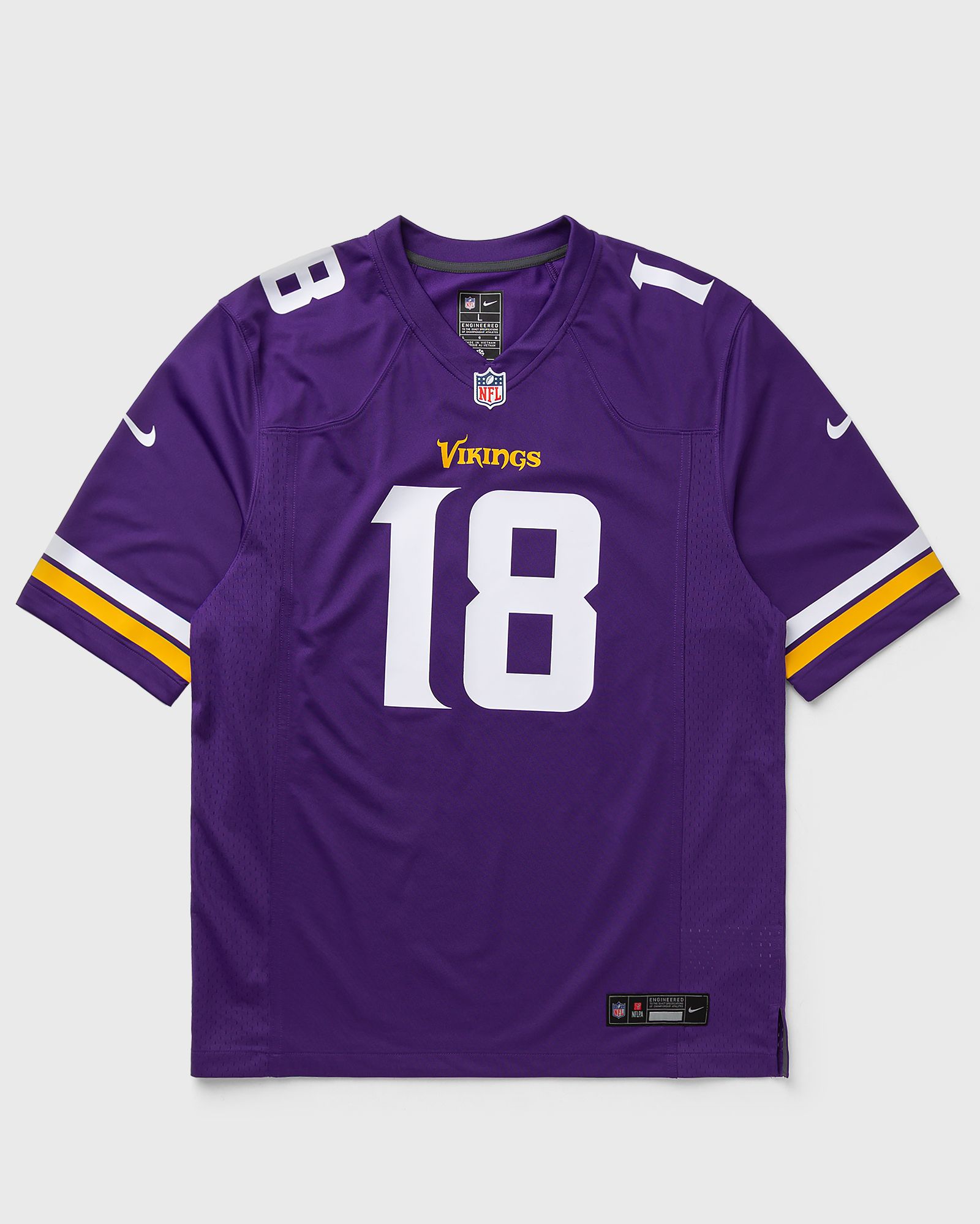 Nfl Minnesota Vikings Game Home Jersey Justin Jefferson 18-image