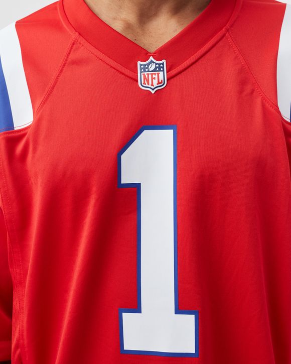 patriots red alternate jersey