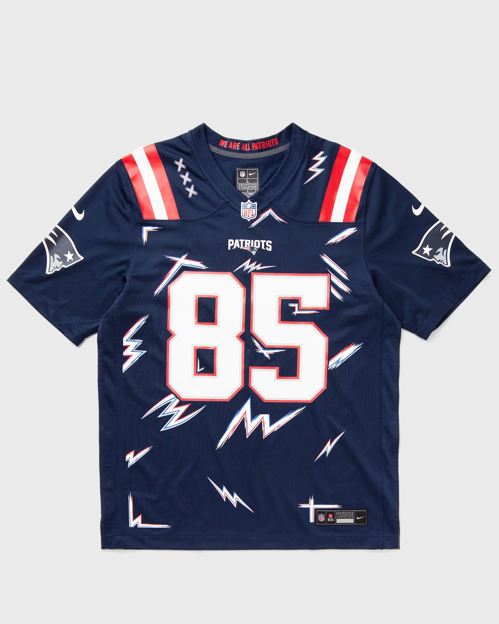 Nike x HARD New England Patriots Game Jersey-Hunter Henry 85