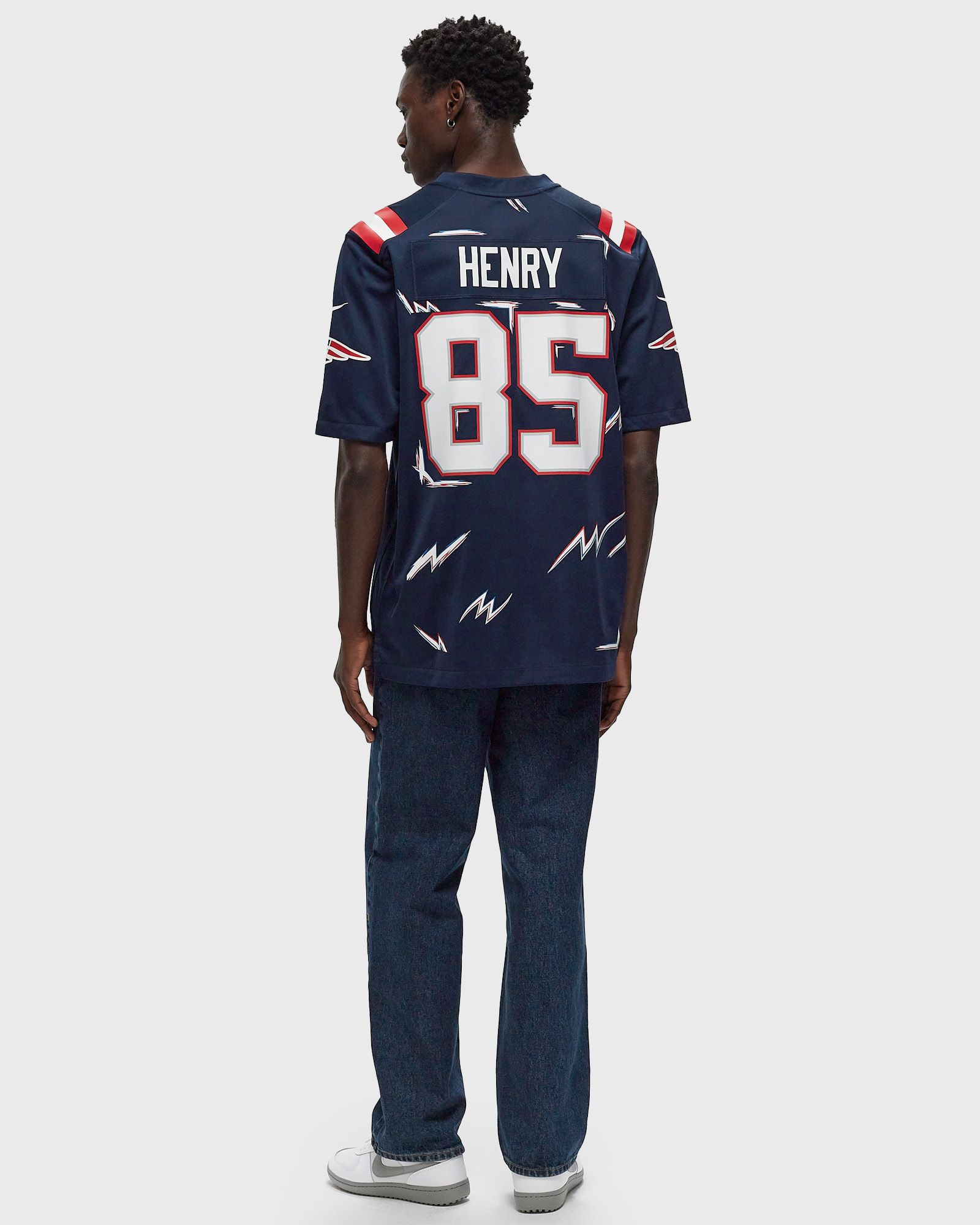 Nike x HARD New England Patriots Game Jersey-Hunter Henry 85