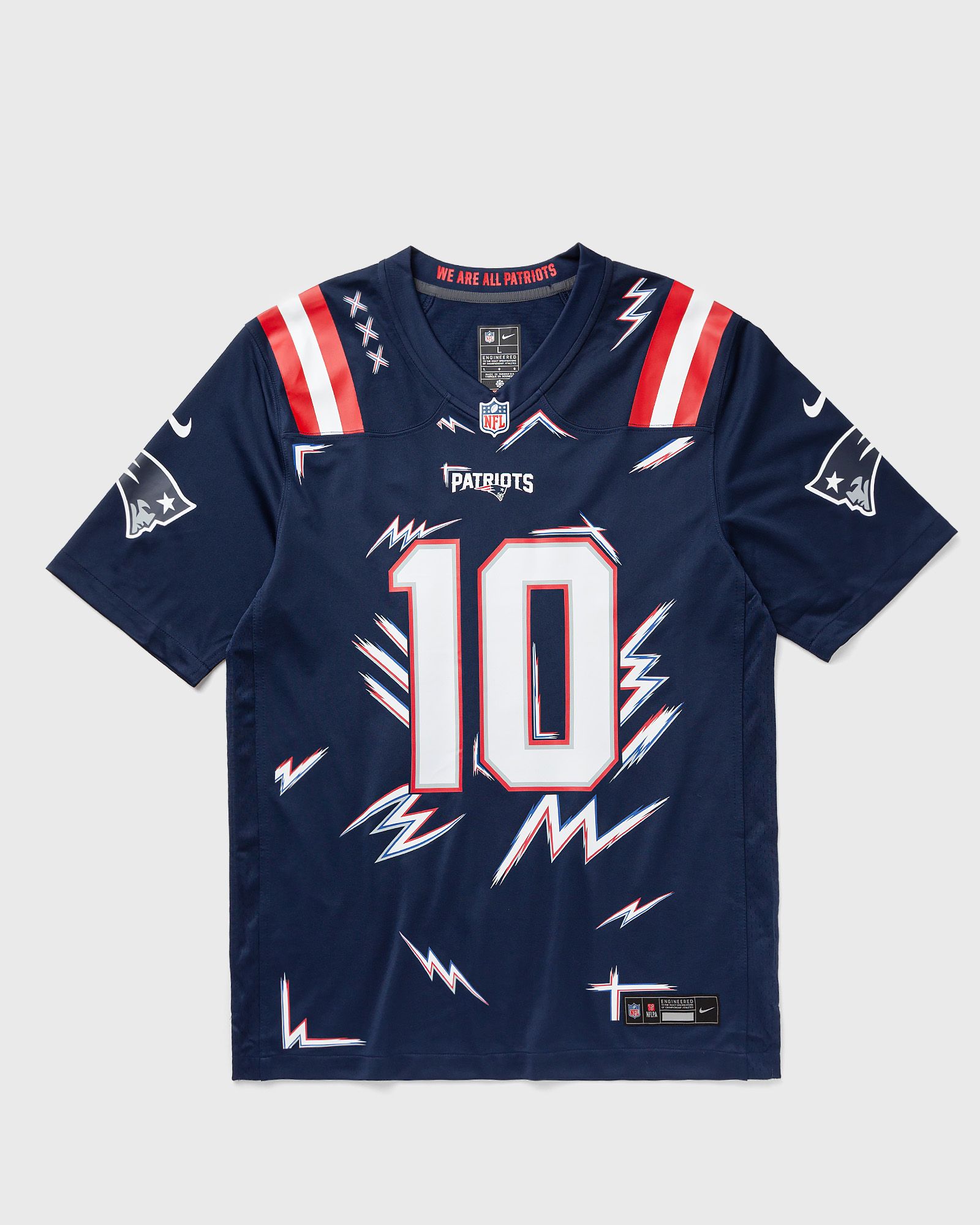 Nike x HARD New England Patriots Game Jersey-Drake Maye 10
