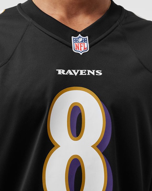 Baltimore Ravens Nike Game Alternate Jersey - Black - Lamar Jackson - Mens