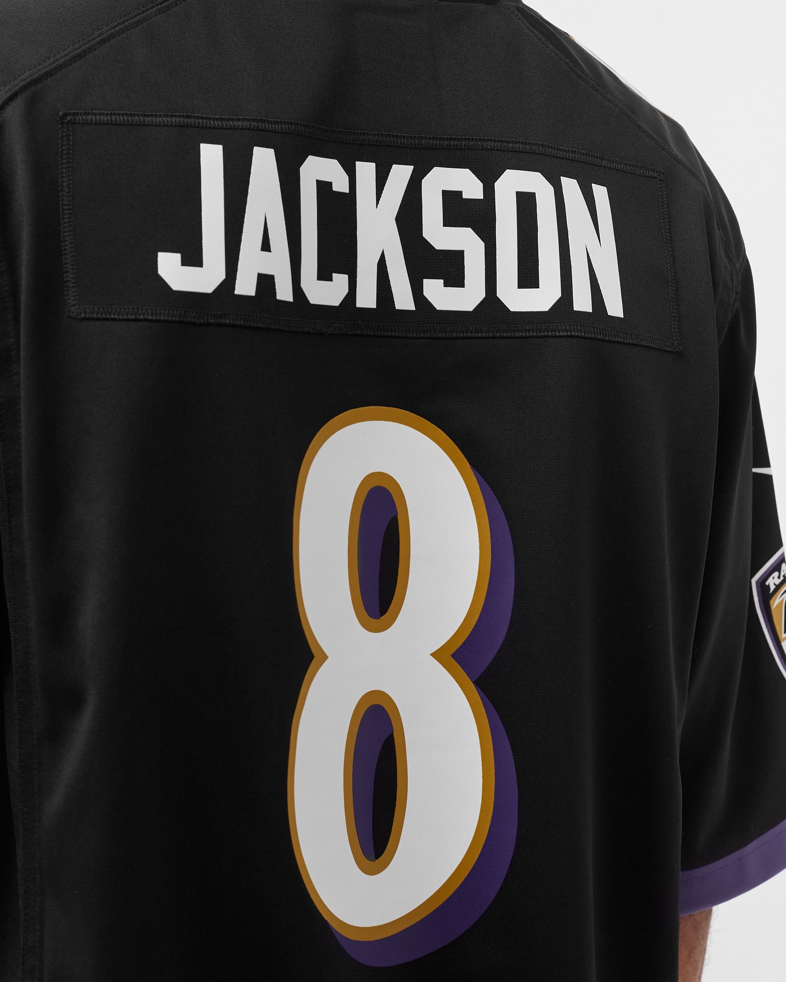 NFL Baltimore Ravens Alternate Game Jersey Lamar Jackson #8