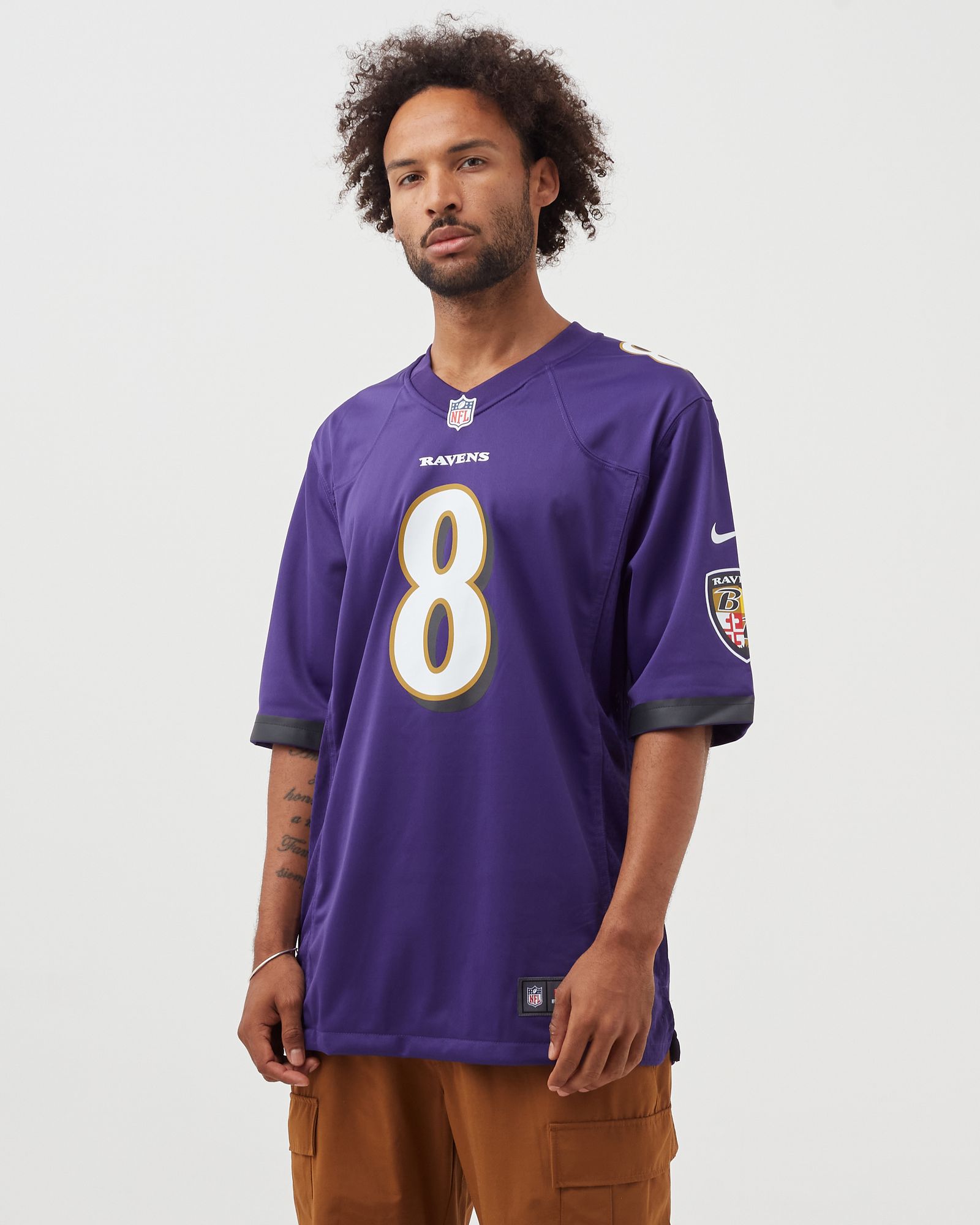 Baltimore Ravens Game Team Colour Jersey