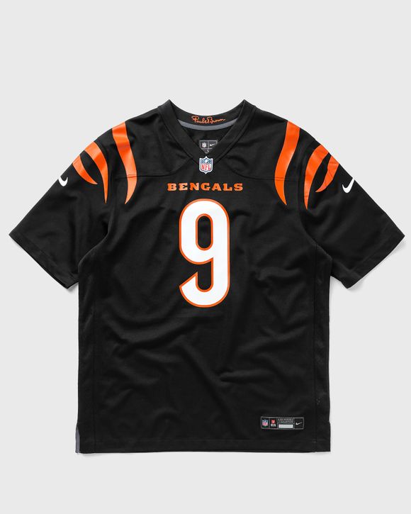 Nike NFL Cincinnati Bengals Joe Burrow 9 Home Game Jersey Black - Black