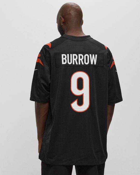 Nike NFL Cincinnati Bengals Joe Burrow 9 Home Game Jersey Black