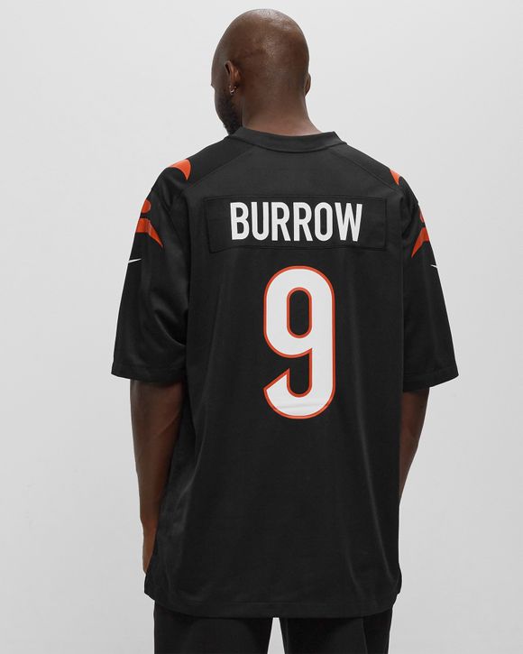 Men's Nike Joe Burrow Black Cincinnati Bengals Game Jersey Size: Large