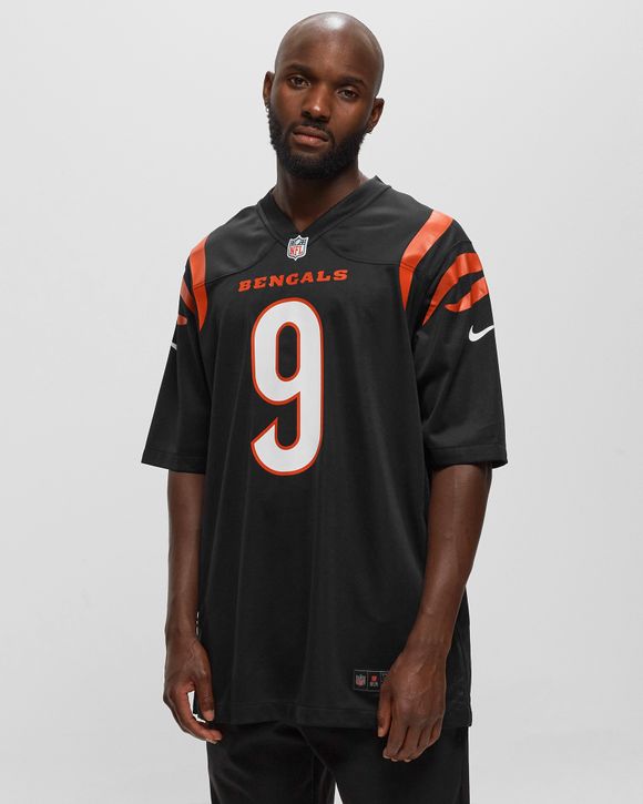 Black Nike NFL Cincinnati Bengals Burrow #9 Jersey