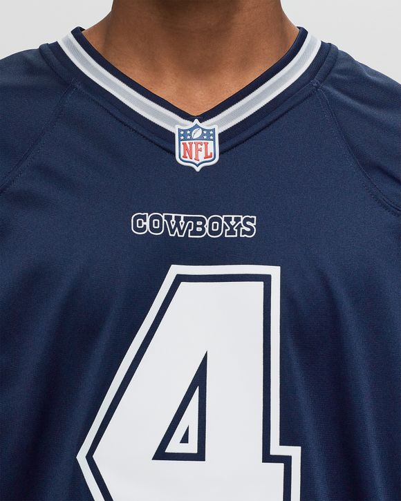 Dallas Cowboys Home Name & Number T-Shirt - Dak Prescott - Mens