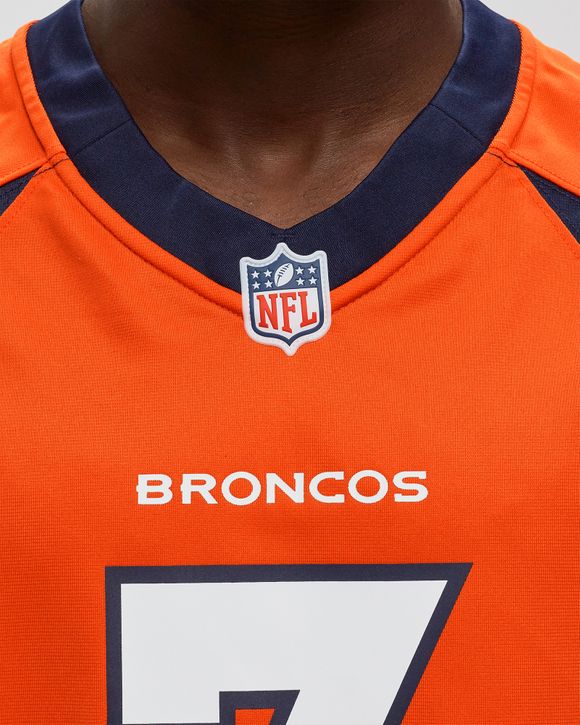 Nike Russell Wilson Orange Denver Broncos Alternate Game Jersey