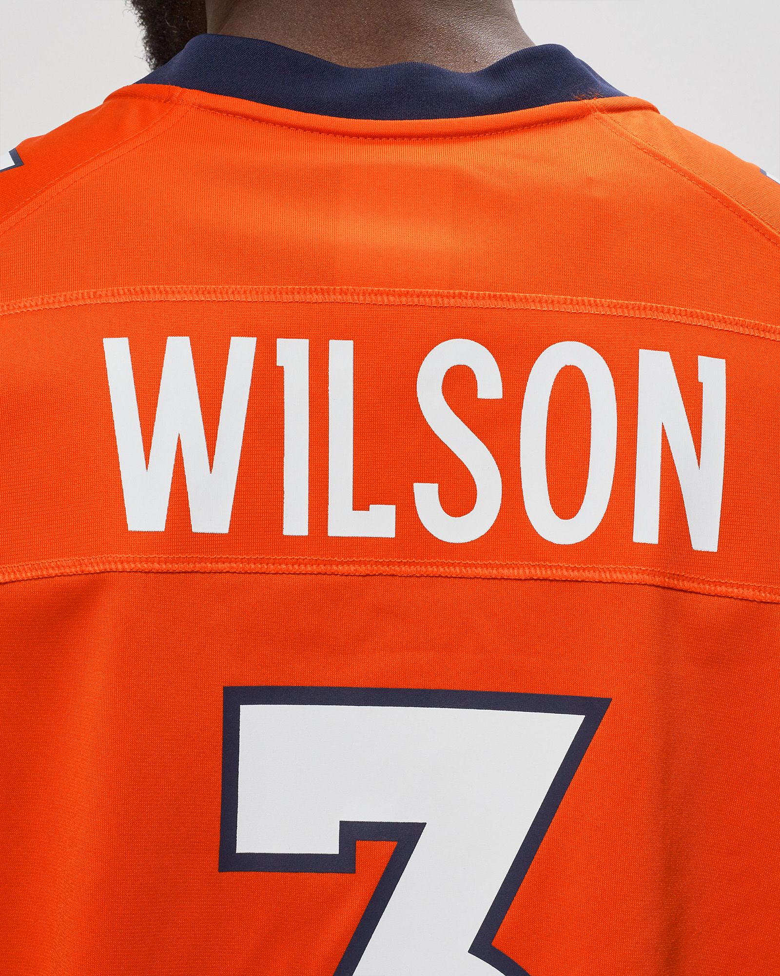 NFL Denver Broncos Russell Wilson 3 Home Game Jersey
