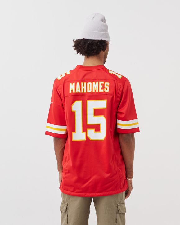 Nike NFL Kansas City Chiefs Patrick Mahomes 15 Nike Home Game Jersey Red -  University Red