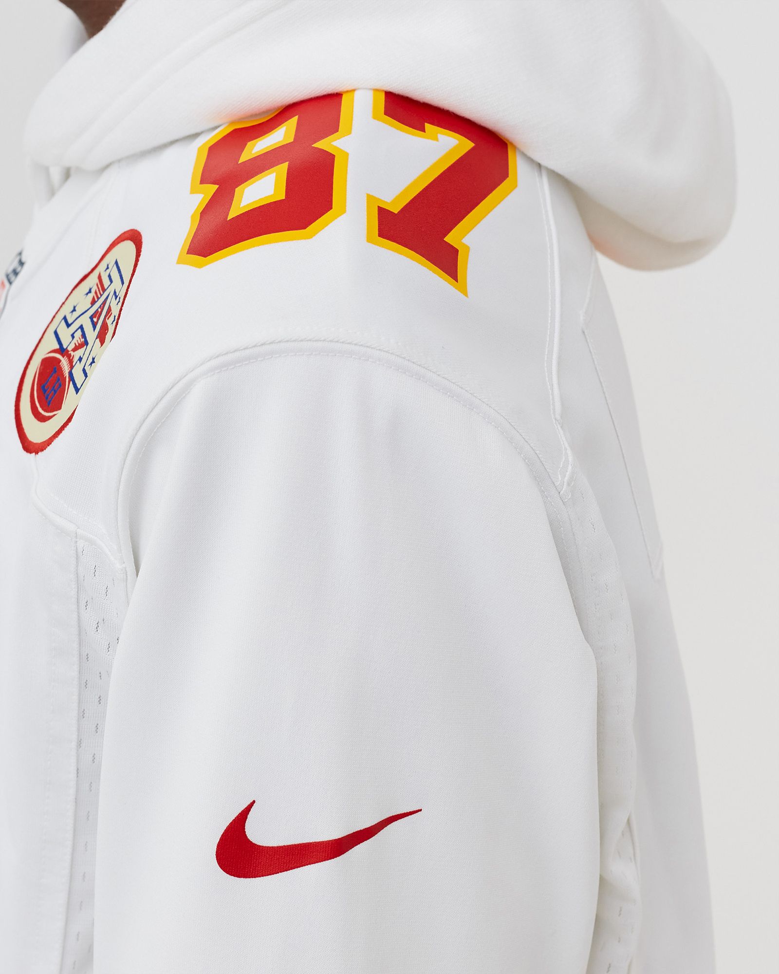 Nike Kansas City Chiefs Game Road Jersey White | BSTN Store