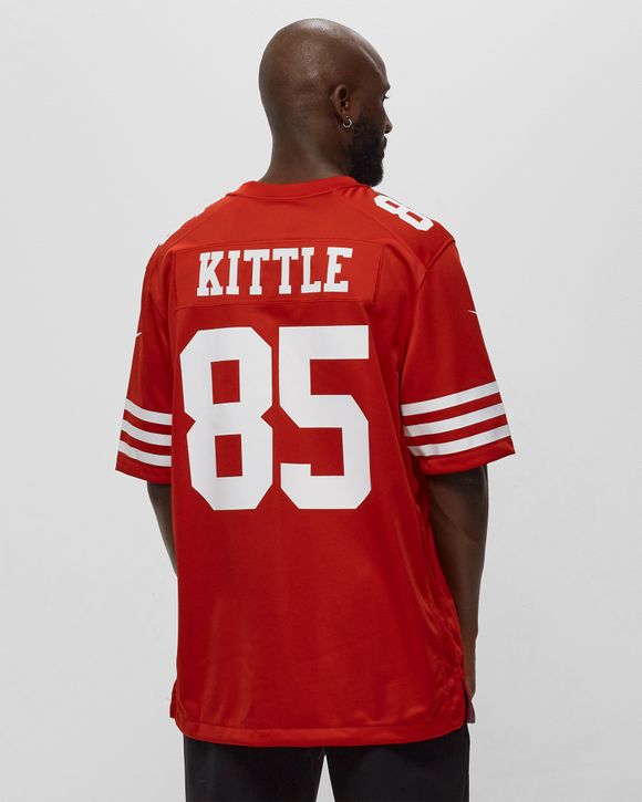 Nike NFL San Francisco 49ers George Kittle 85 Home Game Jersey Red