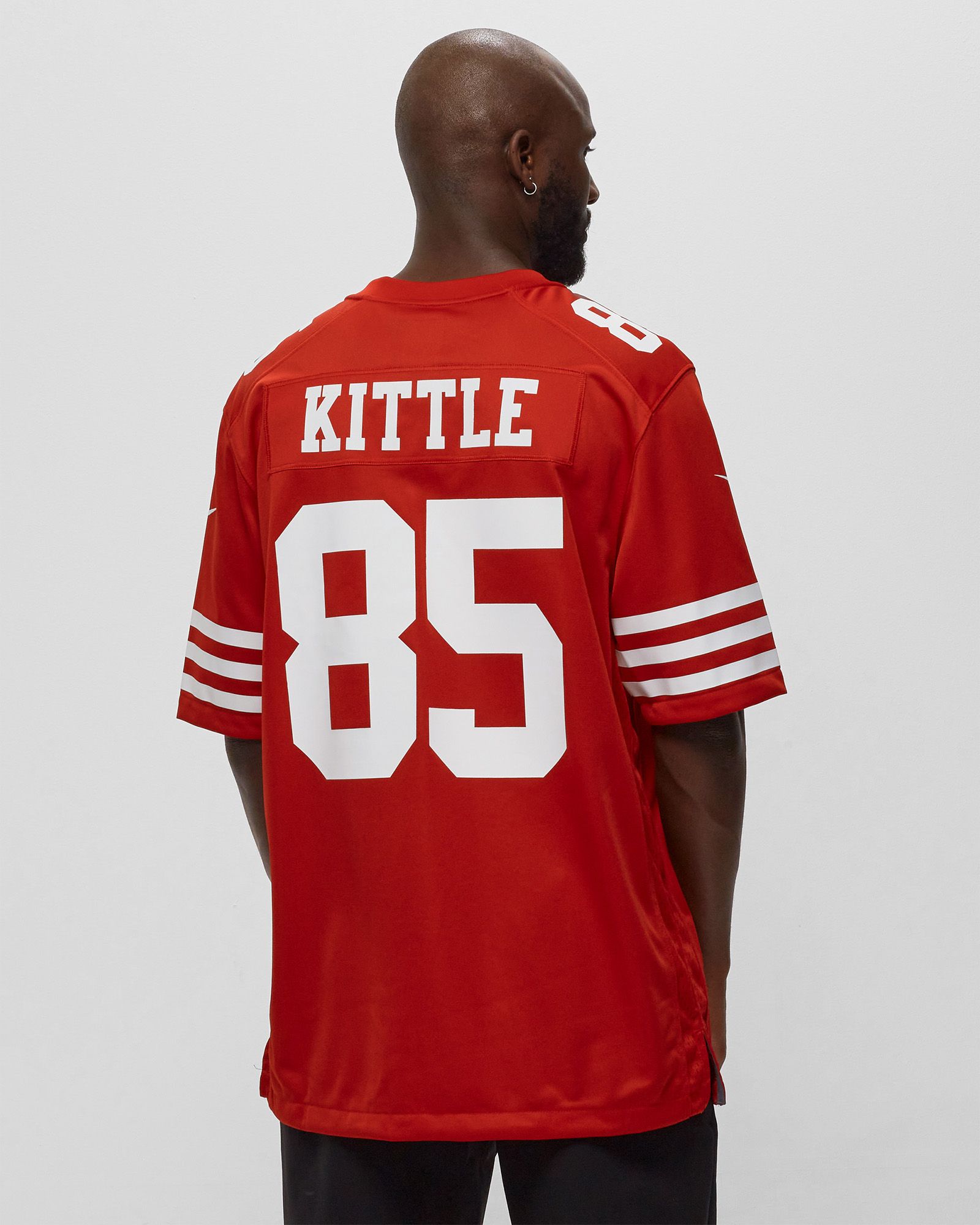 NFL San Francisco 49ers George Kittle 85 Home Game Jersey