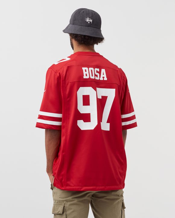 Nike San Francisco 49ers NFL Colour Jersey - JOEY BOSA Red - GYM RED