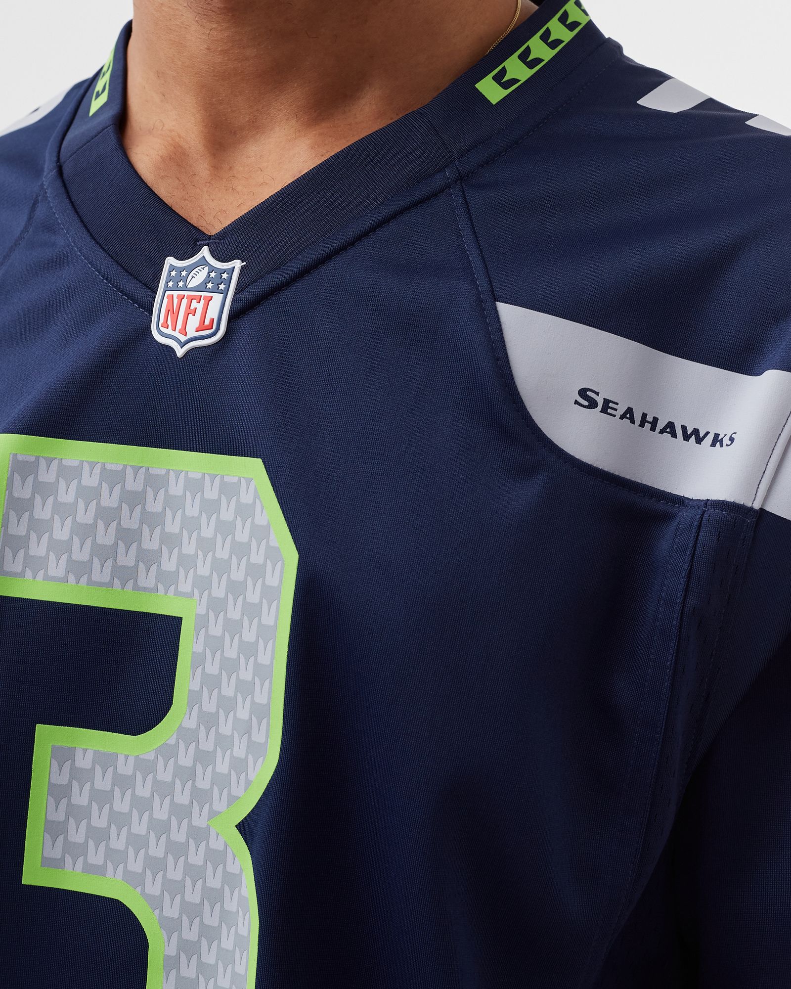 Seattle Seahawks NFL Colour Jersey - Russell Wilson