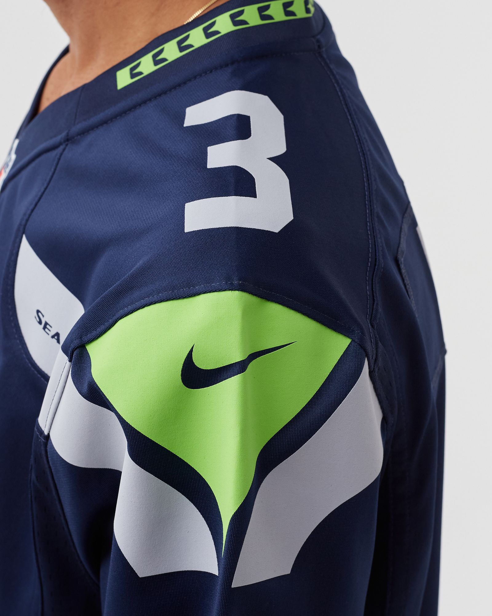 Seattle Seahawks NFL Colour Jersey - Russell Wilson