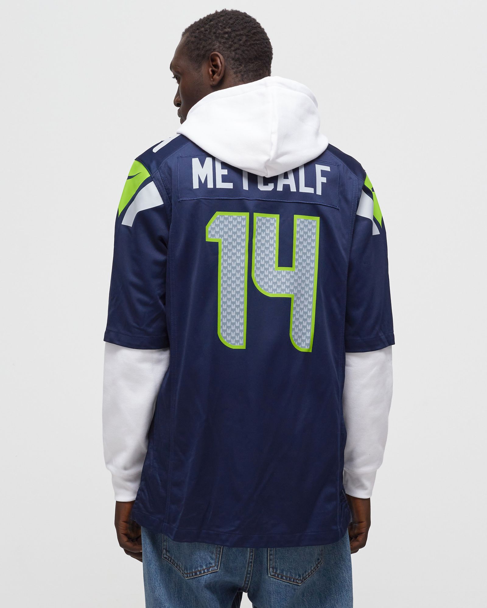 NFL Seattle Seahawks Home Game Jersey DK Metcalf #14
