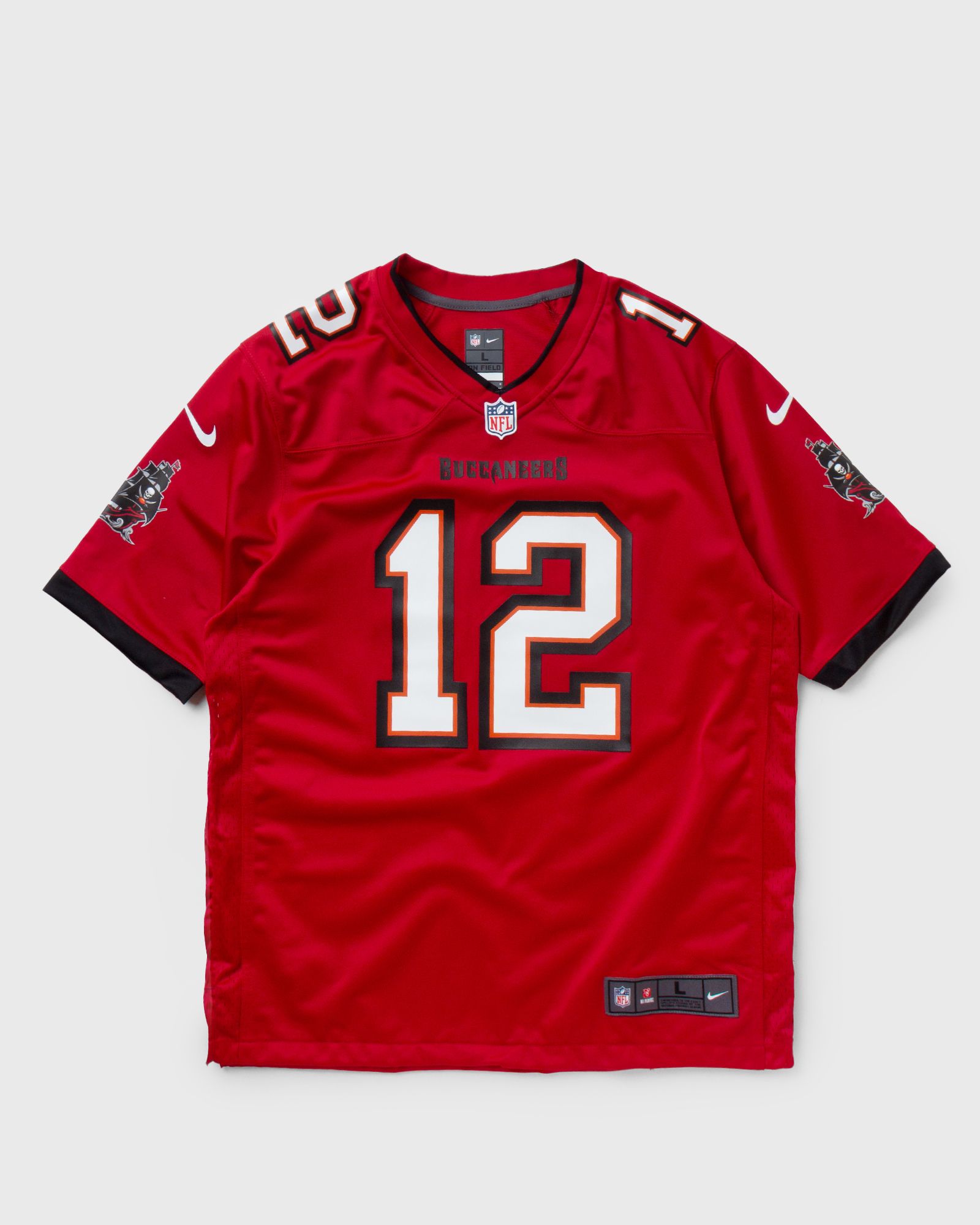 NFL Tampa Bay Buccaneers Tom Brady 12 Nike Home Game Jersey
