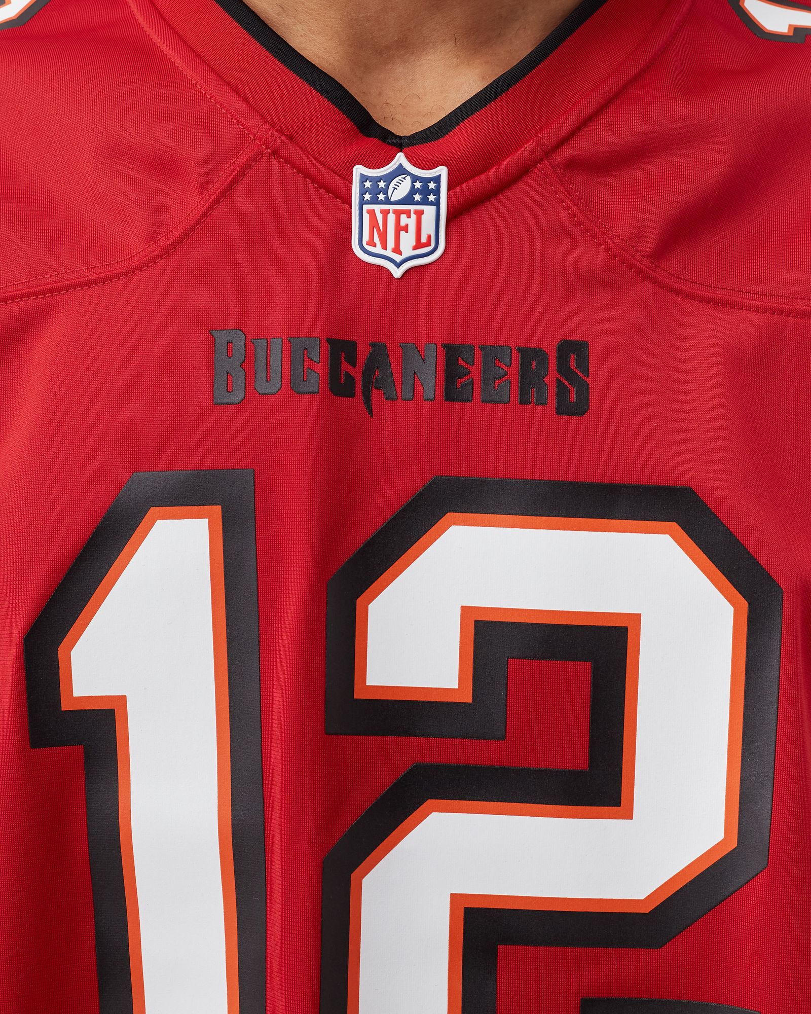 NFL Tampa Bay Buccaneers Tom Brady 12 Nike Home Game Jersey
