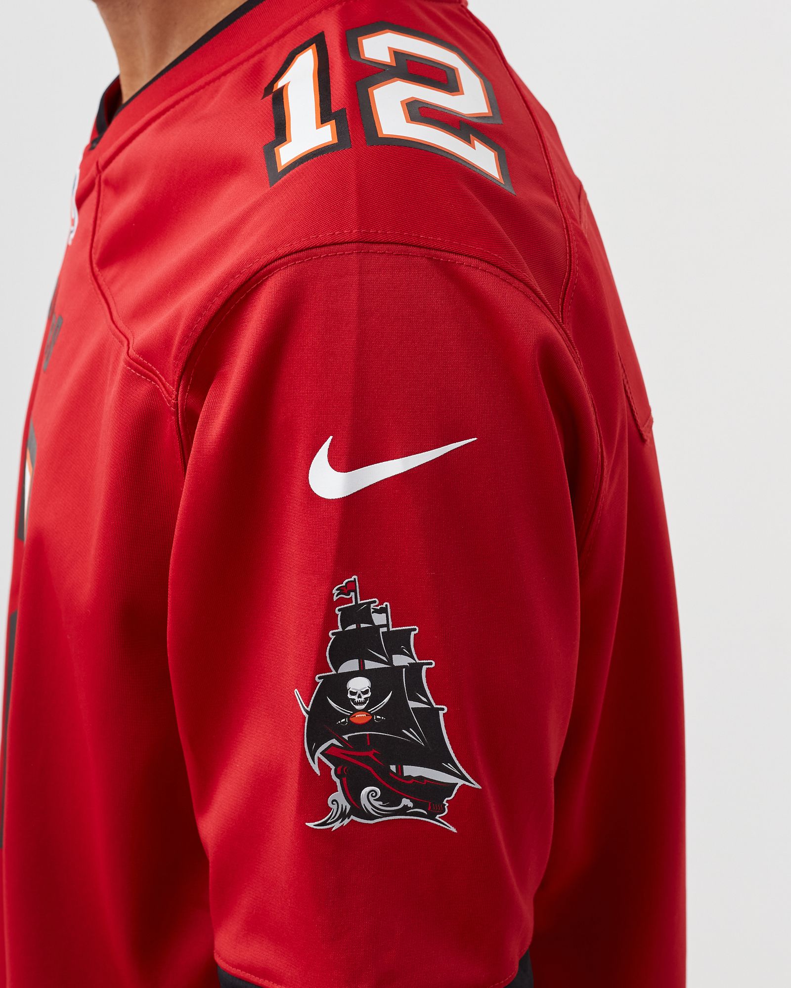 NFL Tampa Bay Buccaneers Tom Brady 12 Nike Home Game Jersey