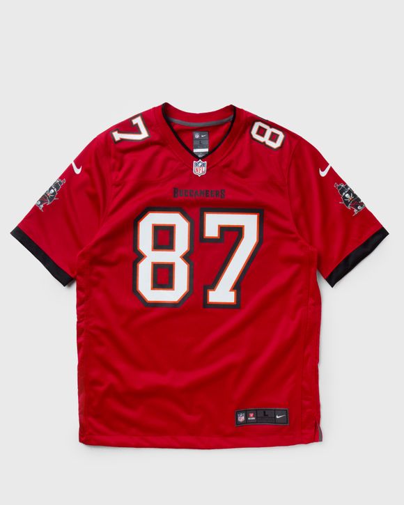 Nike Men's Tampa Bay Buccaneers Rob Gronkowski #87 Red Game Jersey