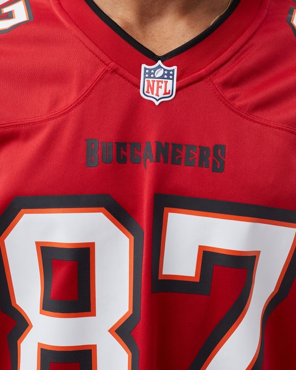 Nike Men's Tampa Bay Buccaneers Rob Gronkowski #87 Red Game Jersey