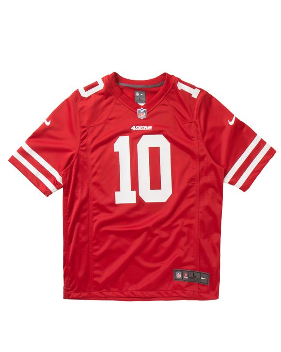 Red Nike NFL San Francisco 49ers Garoppolo #10 Jersey