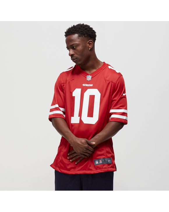 Red Nike NFL San Francisco 49ers Garoppolo #10 Jersey