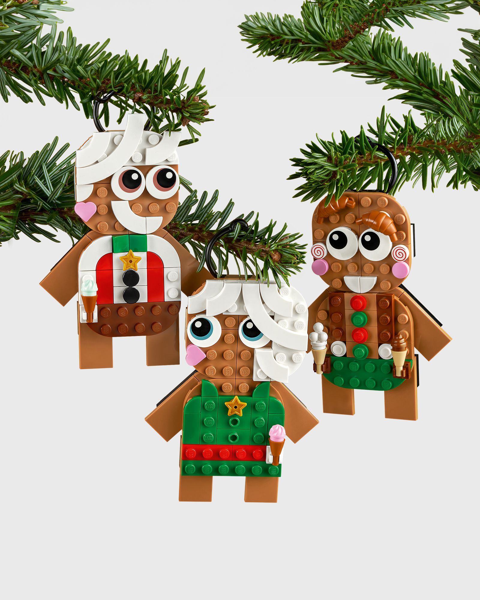GINGERBREAD ORNAMENTS - 40642