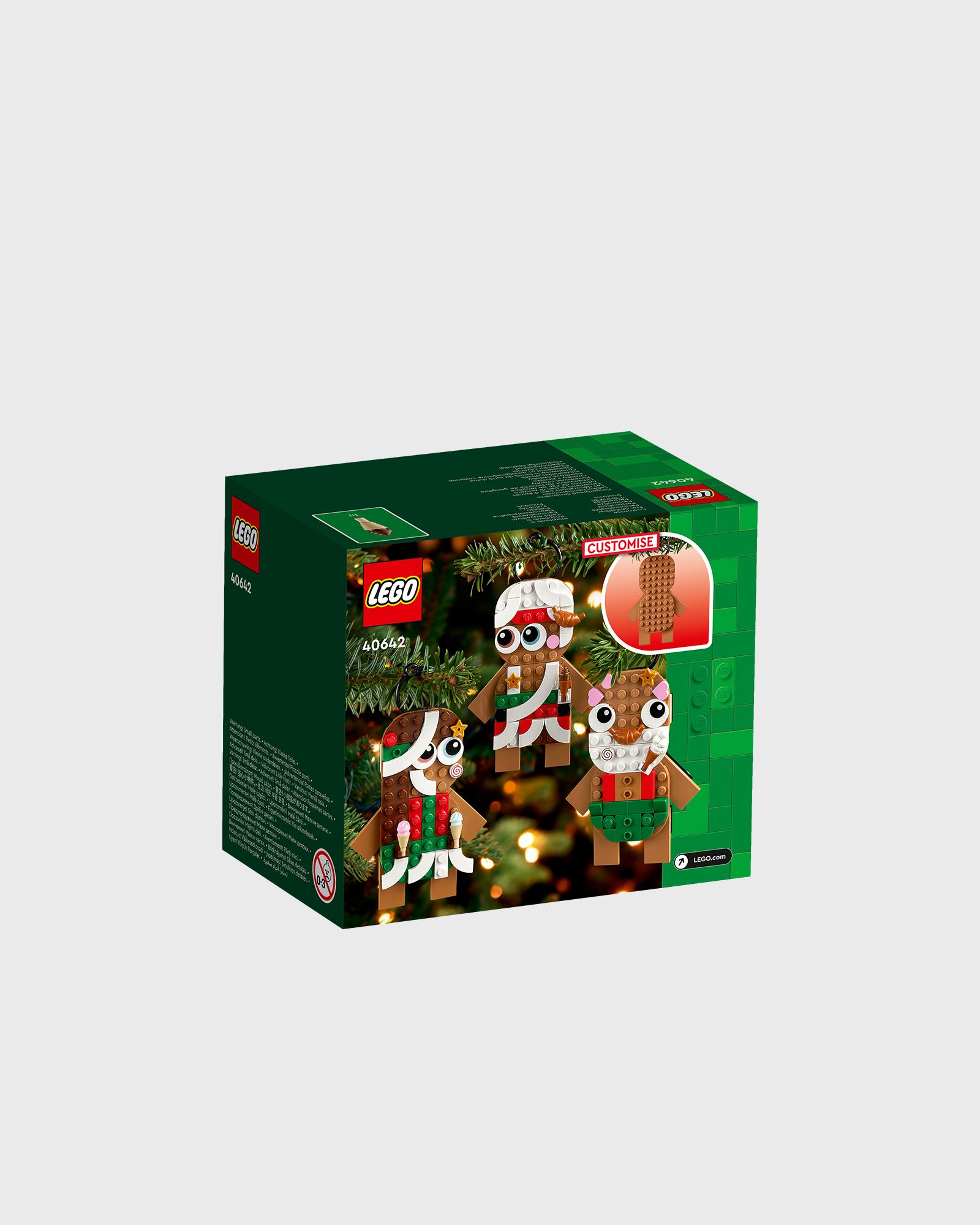 GINGERBREAD ORNAMENTS - 40642