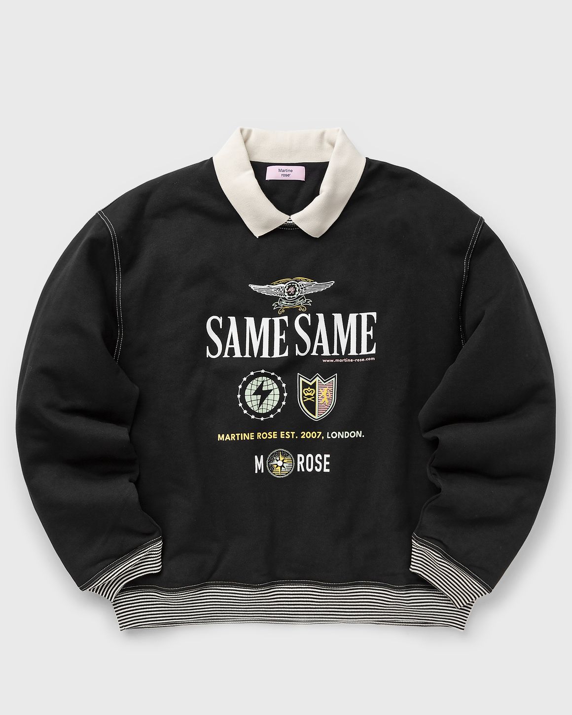 MARTINE ROSE Polo Neck Crew（サイズL）