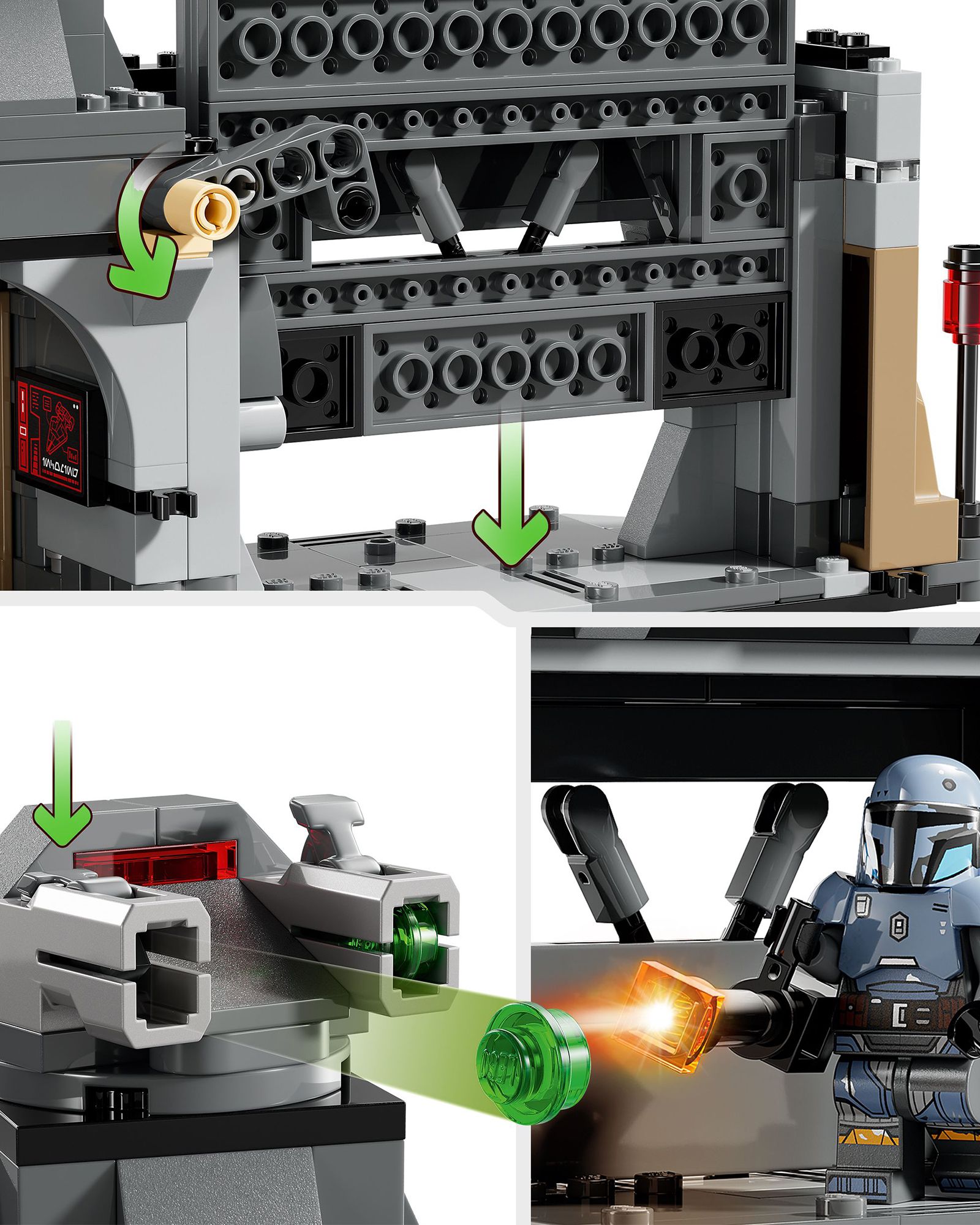 Paz Vizsla™ and Moff Gideon™ Battle