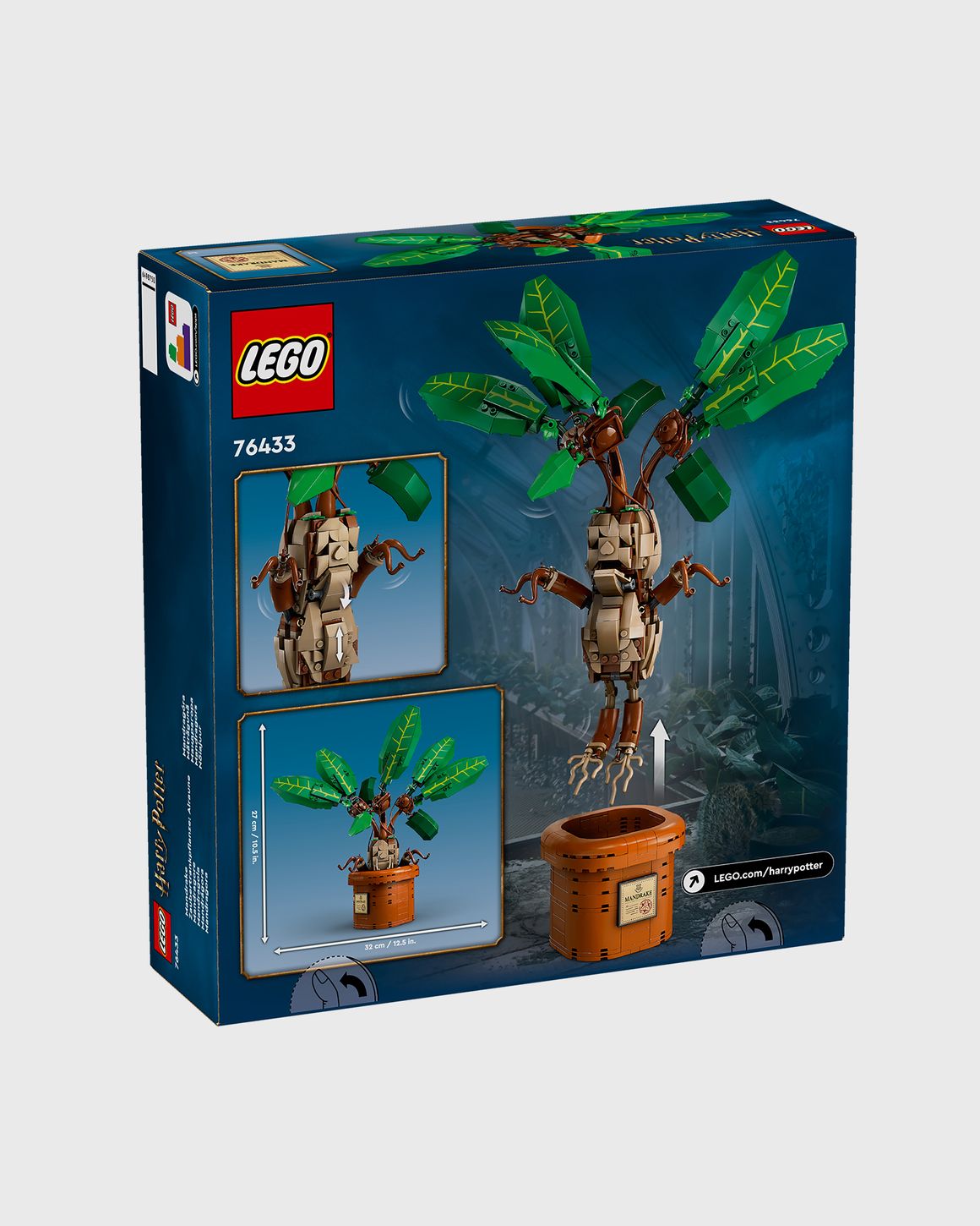 Amazon.com: LEGO Harry Potter Mandrake - Plant and Pot