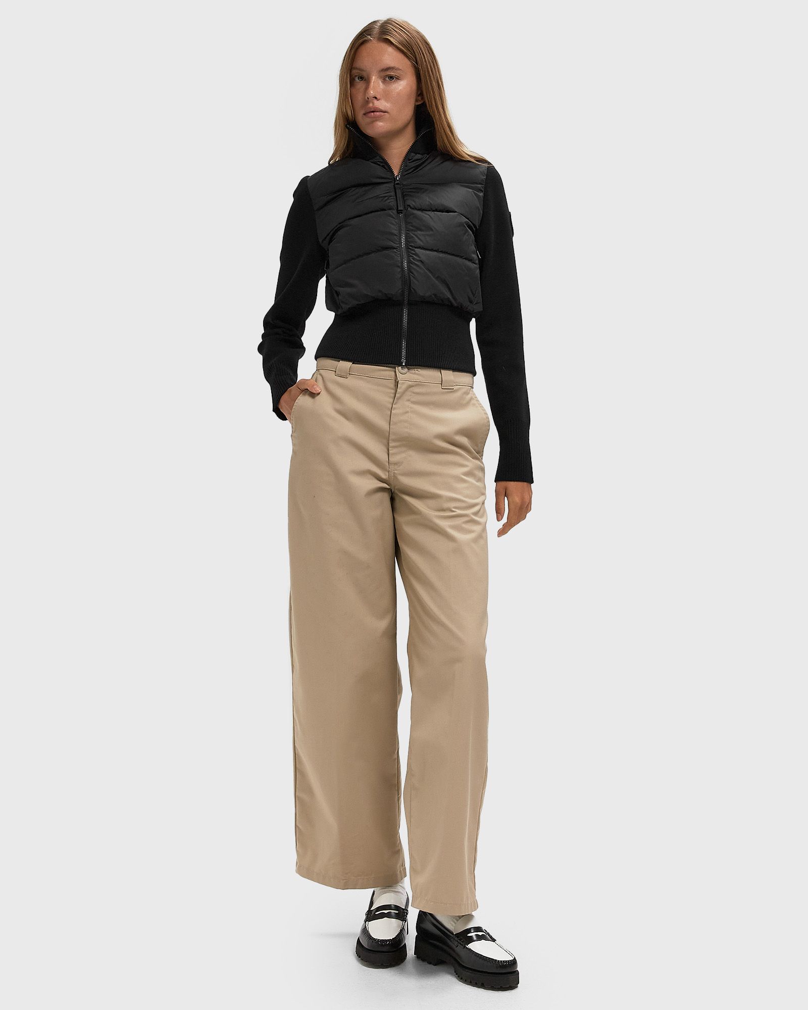 HyBridge Wide Quilt Knit Jacket