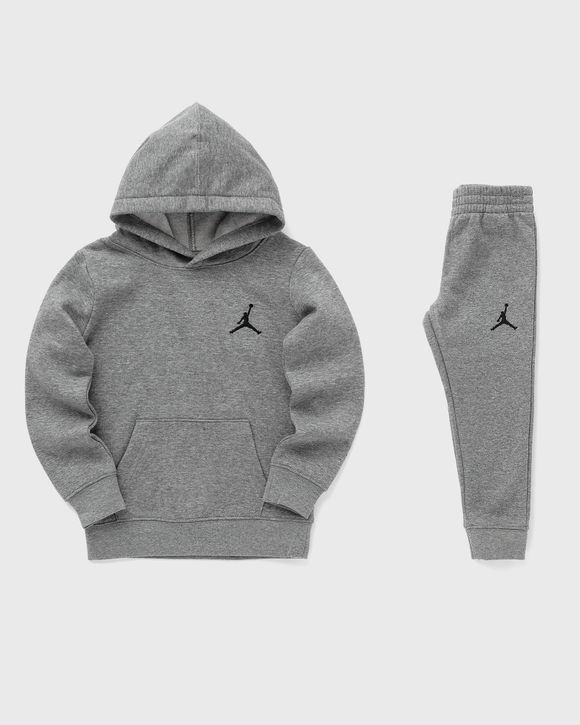 Jordan MJ ESSENTIALS FLC PO SET Grey CARBON HEATHER