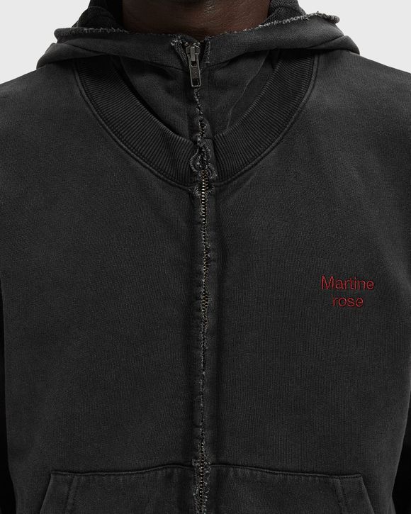 HOODED ZIP CREW