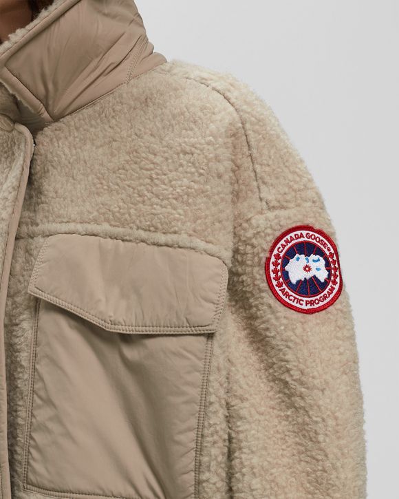 Canada Goose Simcoe Sherpa Shacket Brown BSTN Store